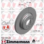 ZIMMERMANN Bremsscheibe
