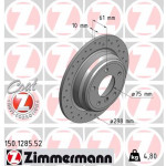 ZIMMERMANN Bremsscheibe