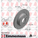 ZIMMERMANN Bremsscheibe