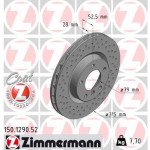 ZIMMERMANN Bremsscheibe