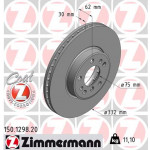 ZIMMERMANN Bremsscheibe