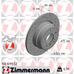 ZIMMERMANN Bremsscheibe