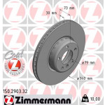 ZIMMERMANN Bremsscheibe