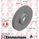 ZIMMERMANN Bremsscheibe
