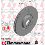 ZIMMERMANN Bremsscheibe