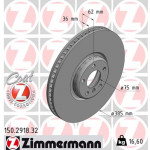 ZIMMERMANN Bremsscheibe