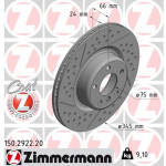 ZIMMERMANN Bremsscheibe