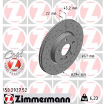 ZIMMERMANN Bremsscheibe