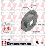 ZIMMERMANN Bremsscheibe