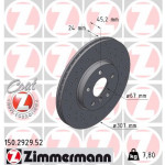 ZIMMERMANN Bremsscheibe
