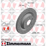 ZIMMERMANN Bremsscheibe