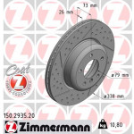 ZIMMERMANN Bremsscheibe