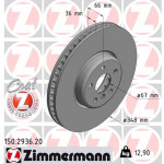 ZIMMERMANN Bremsscheibe