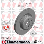 ZIMMERMANN Bremsscheibe