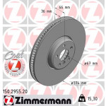 ZIMMERMANN Bremsscheibe