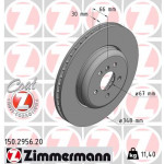 ZIMMERMANN Bremsscheibe