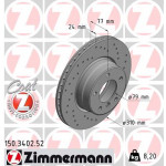ZIMMERMANN Bremsscheibe