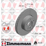 ZIMMERMANN Bremsscheibe