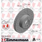 ZIMMERMANN Bremsscheibe