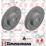 ZIMMERMANN Bremsscheibe