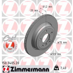 ZIMMERMANN Bremsscheibe