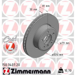 ZIMMERMANN Bremsscheibe