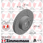 ZIMMERMANN Bremsscheibe