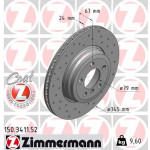 ZIMMERMANN Bremsscheibe