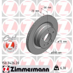 ZIMMERMANN Bremsscheibe