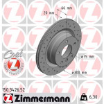 ZIMMERMANN Bremsscheibe