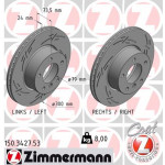 ZIMMERMANN Bremsscheibe