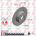 ZIMMERMANN Bremsscheibe
