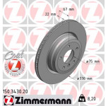 ZIMMERMANN Bremsscheibe