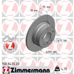 ZIMMERMANN Bremsscheibe