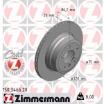 ZIMMERMANN Bremsscheibe