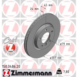 ZIMMERMANN Bremsscheibe