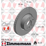 ZIMMERMANN Bremsscheibe