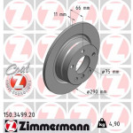 ZIMMERMANN Bremsscheibe