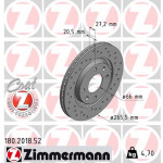 ZIMMERMANN Bremsscheibe