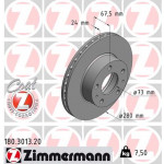 ZIMMERMANN Bremsscheibe