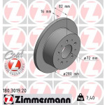 ZIMMERMANN Bremsscheibe