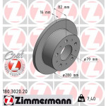 ZIMMERMANN Bremsscheibe