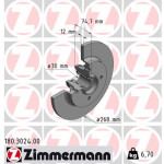 ZIMMERMANN Bremsscheibe