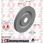 ZIMMERMANN Bremsscheibe