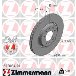 ZIMMERMANN Bremsscheibe