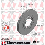 ZIMMERMANN Bremsscheibe