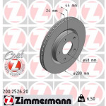 ZIMMERMANN Bremsscheibe