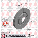 ZIMMERMANN Bremsscheibe