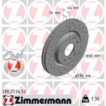 ZIMMERMANN Bremsscheibe