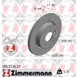 ZIMMERMANN Bremsscheibe